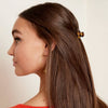 Hairclip gevlekt klein - Bruin