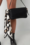 Satin Scarf - Leo Black