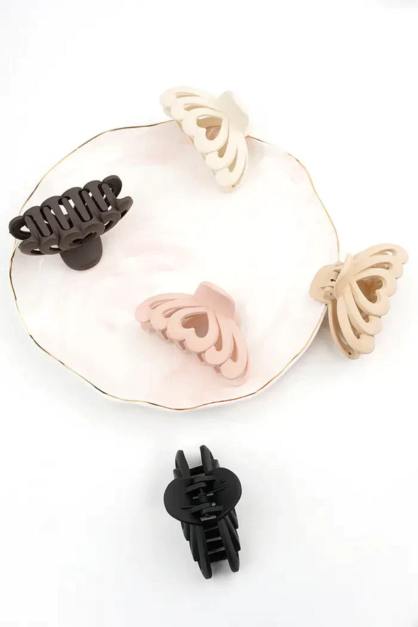 Hairclip Hart - Zwart