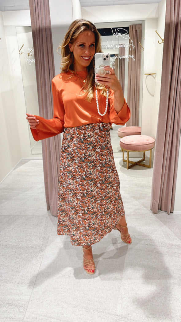 Tess Blouse - Rust