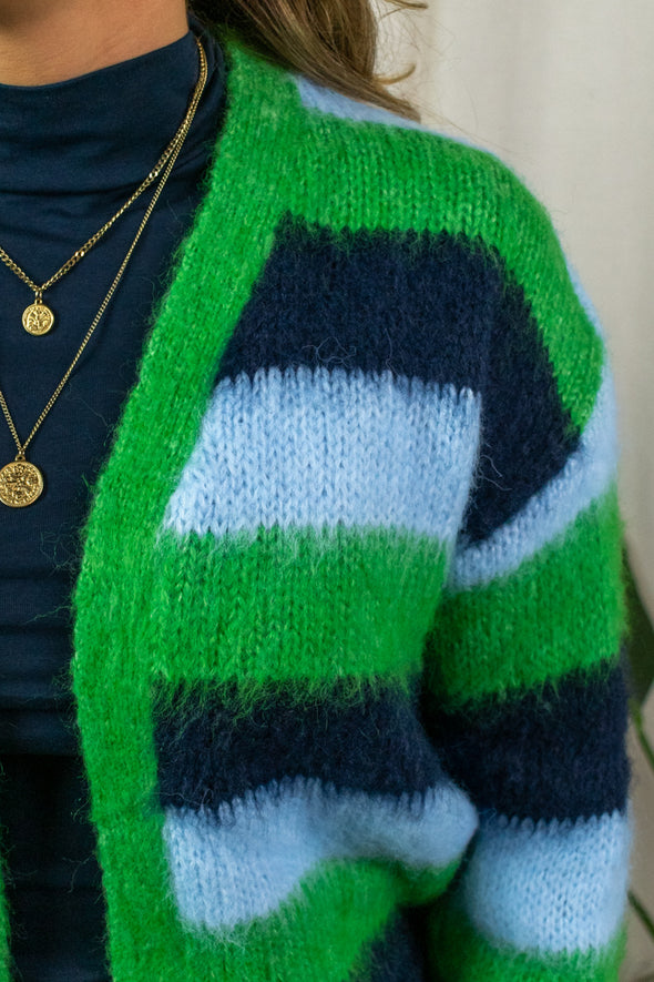 Ficca Cardigan - Stripes