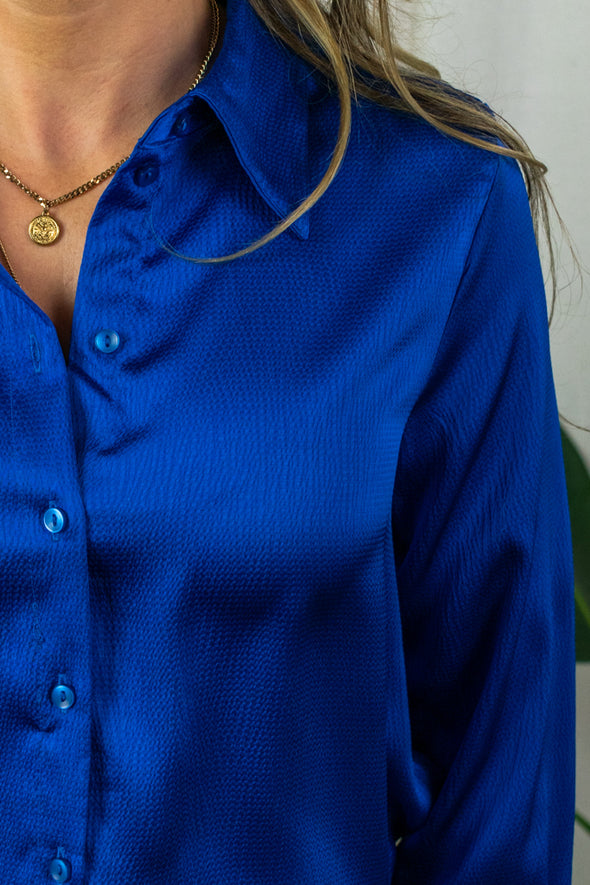 Nora Blouse - Blue