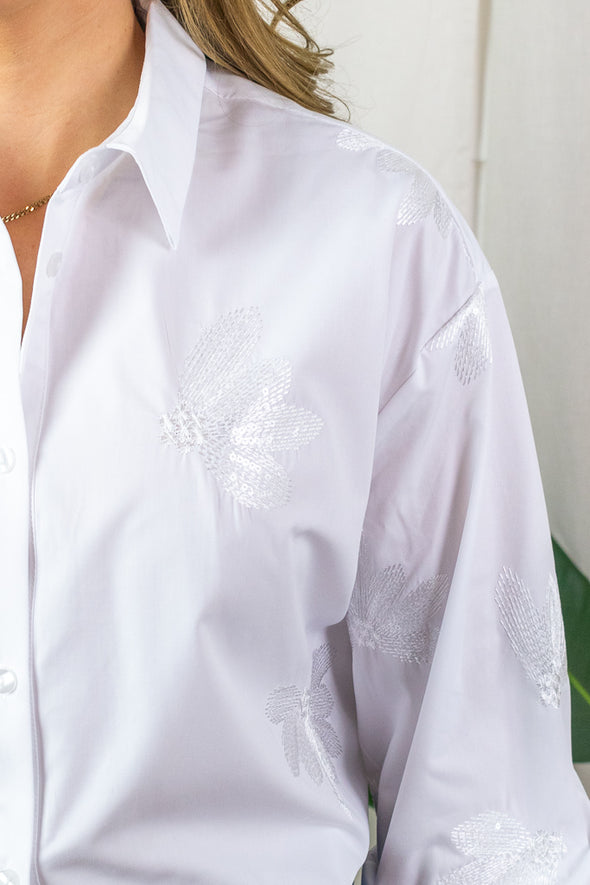 Elsa Shirt - White