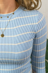 Crista Pull - Blue Stripes