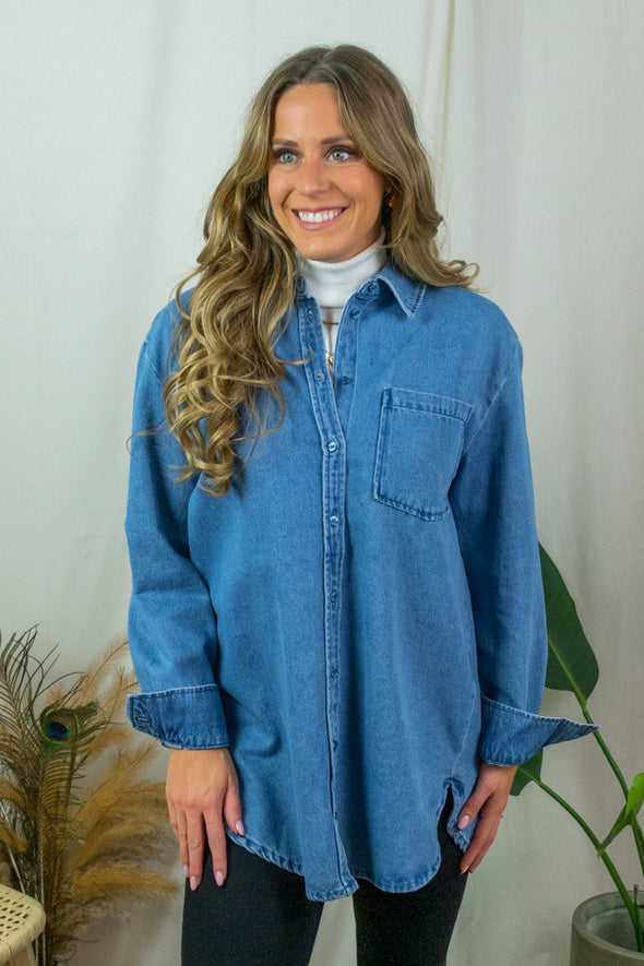 Maisie Shirt - Denim