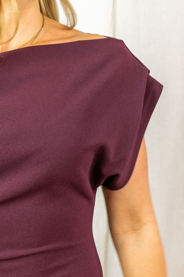 Daniela Dress - Plum