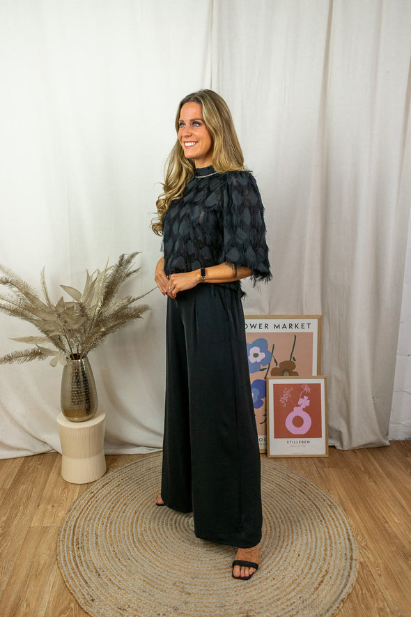 Hadil Blouse - Black