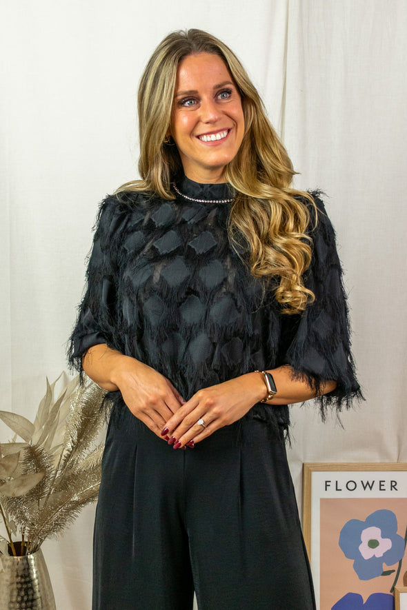 Hadil Blouse - Black