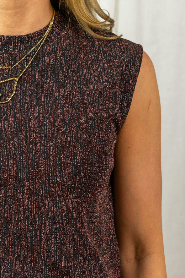 Maeve top - Hot Fudge