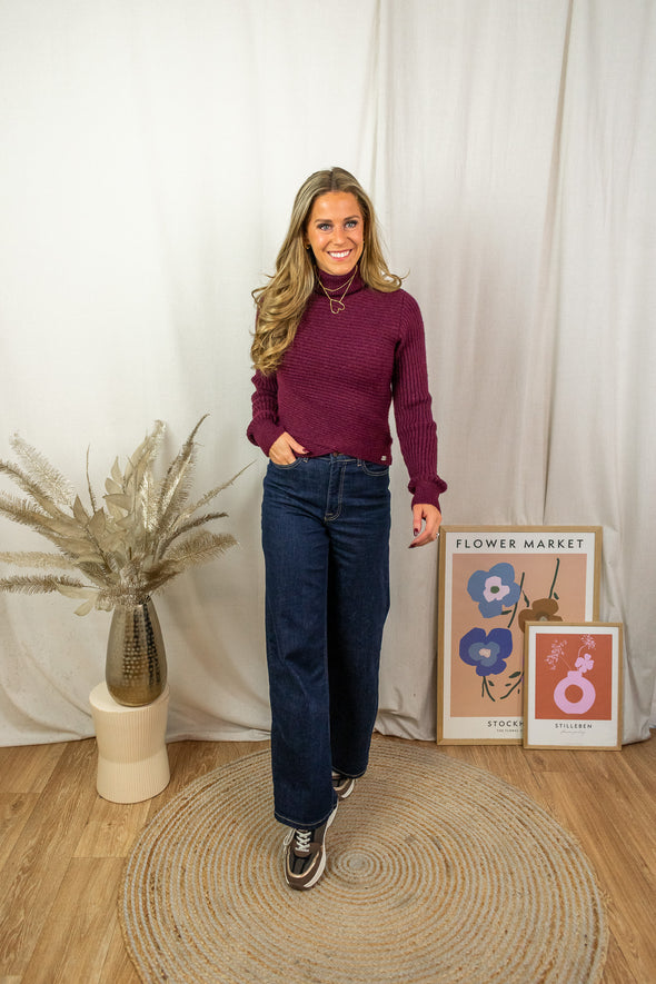 Katja Knit - Burgundy