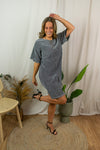 Roya Dress - Silver