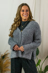 Halfa Cardigan - Silver