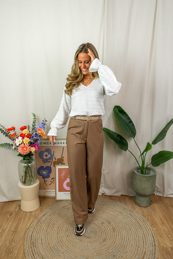 Mailee Blouse - White