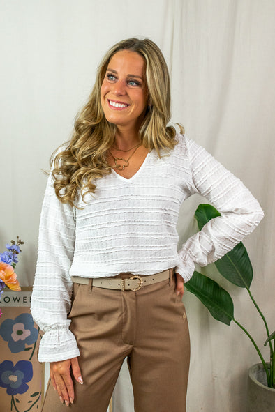 Mailee Blouse - White