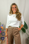 Betty Pull - Pearls White