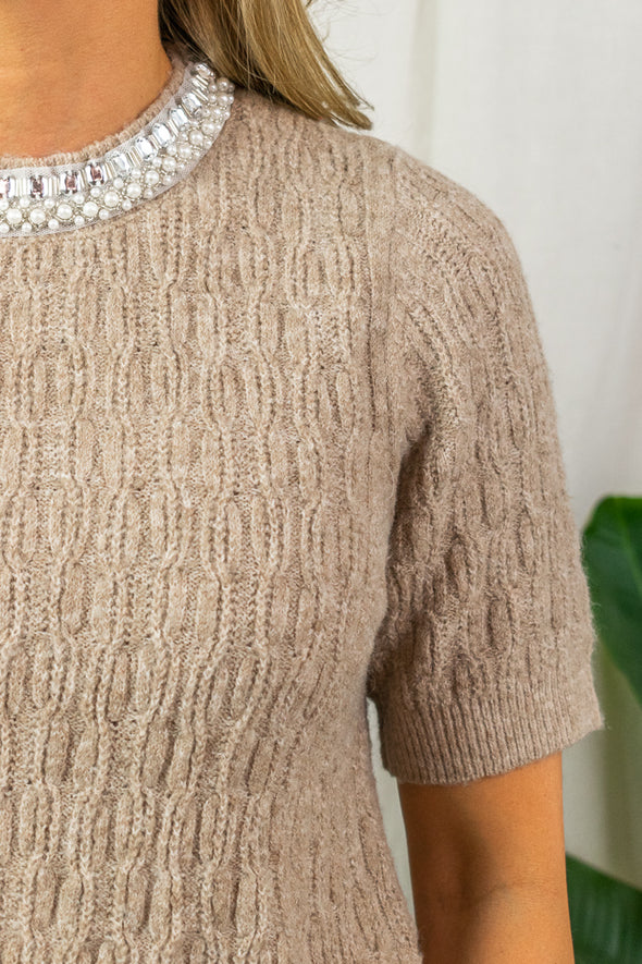 Makenna Knit - Beige