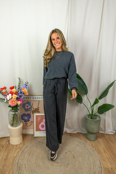 Olga Pants - Dark Grey