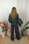 Olga Blouse - Dark Grey