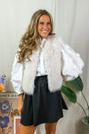 Ora Fur Jacket - Birch