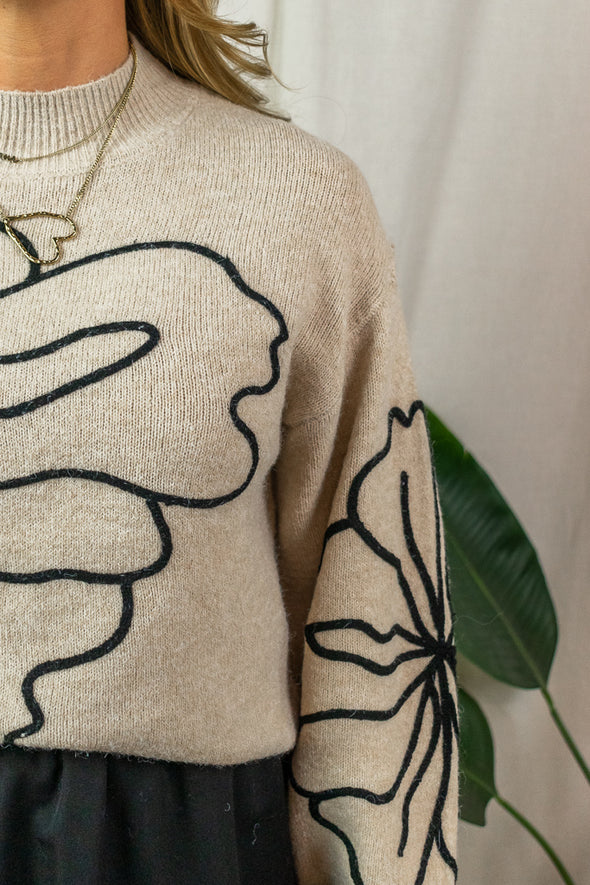 Jella Pull - Beige