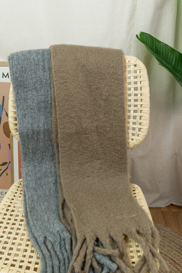 Nilea Scarf - Light Grey