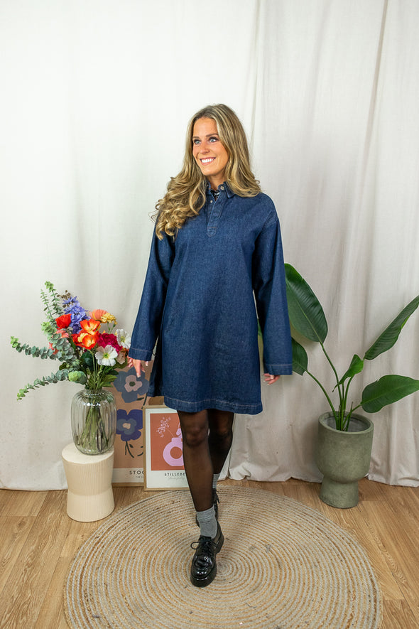 Kenya Dress - Dark Denim