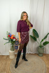 Emilie Pullover - Wine