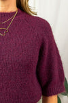 Emilie Pullover - Wine