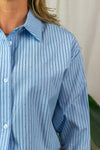 Victoria Strass Blouse - Blue