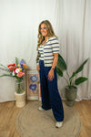 Kamil Pants - Maritime Blue