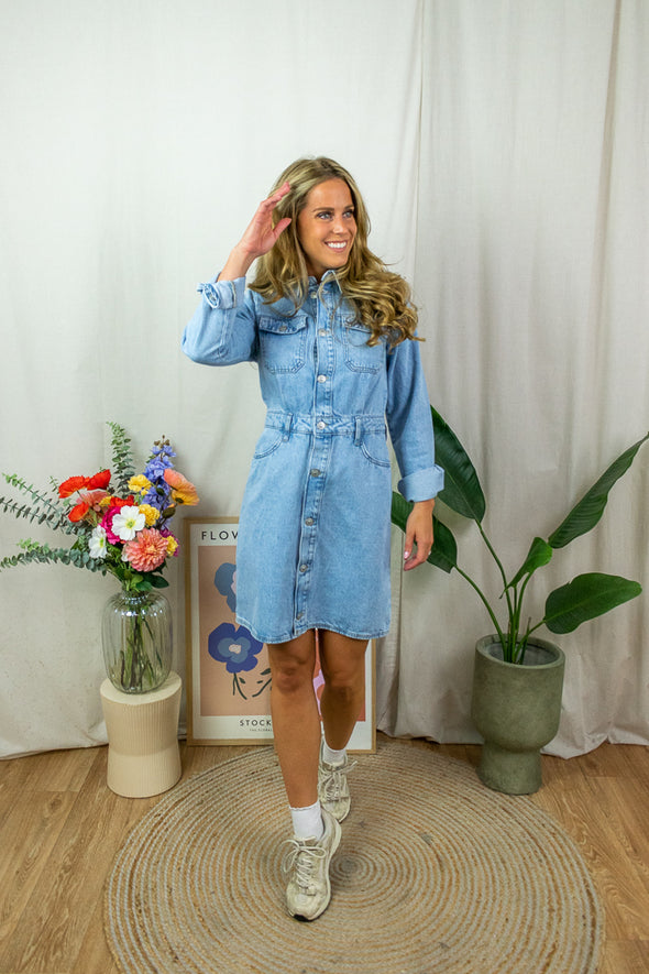 Tasha Dress - Denim