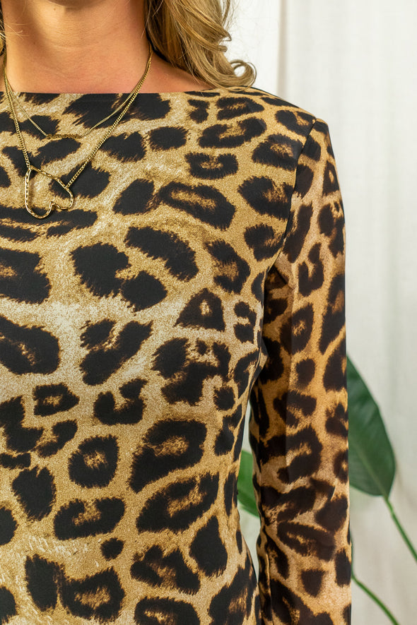 Leo Dress -  Leopard