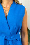 Aalya Blazer - Blue