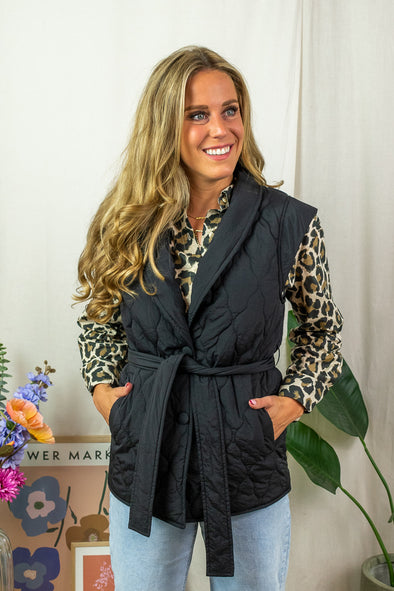 Julia Vest - Black