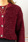 Eira Cardigan - Bordeaux