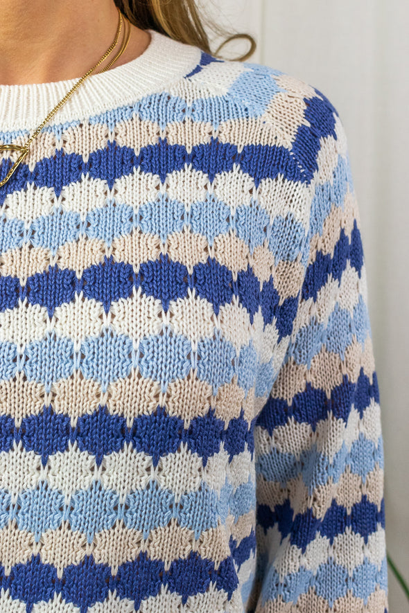 Sun Minna knit - Blue