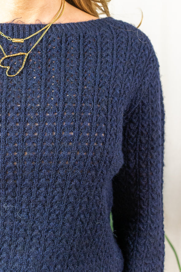 Marjorie Knit - Dark Blue