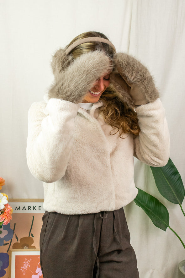 Minni Mittens - Taupe