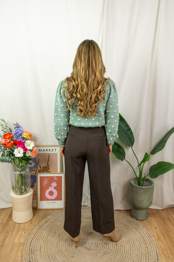 Sigrid Dots Knit - Green