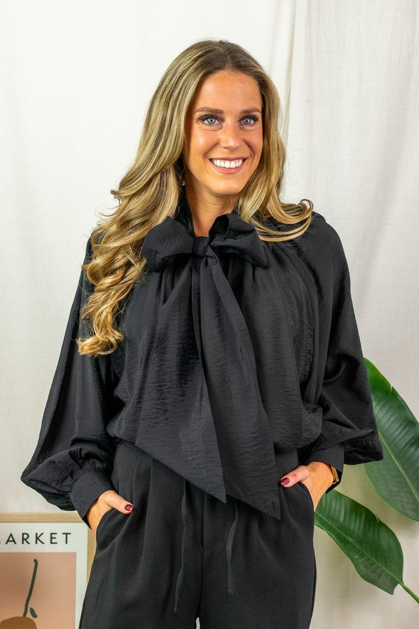 Beatrice Blouse - Black