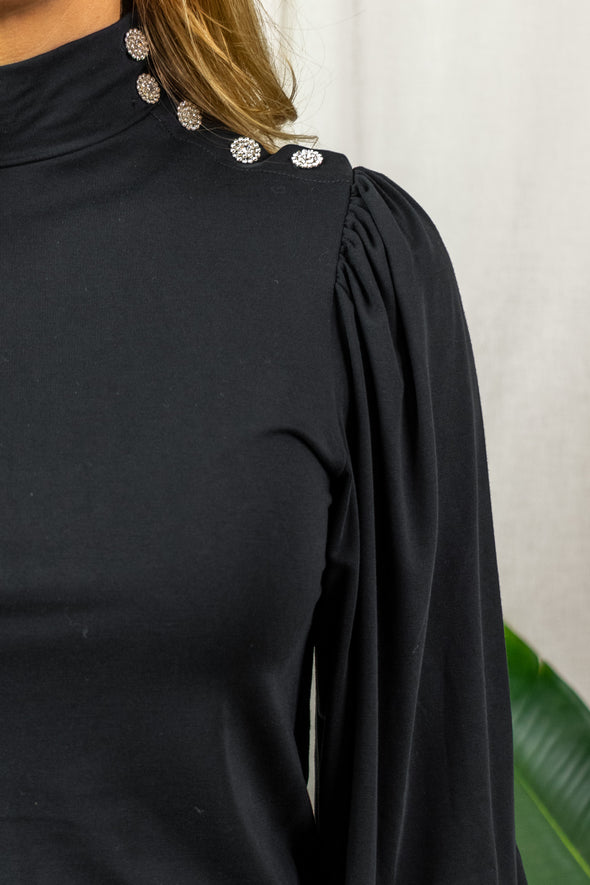 Charlotte Blouse - Black