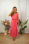 Say Maxi Dress - Coral