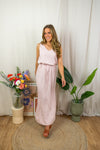 Say Maxi Dress - Baby Pink