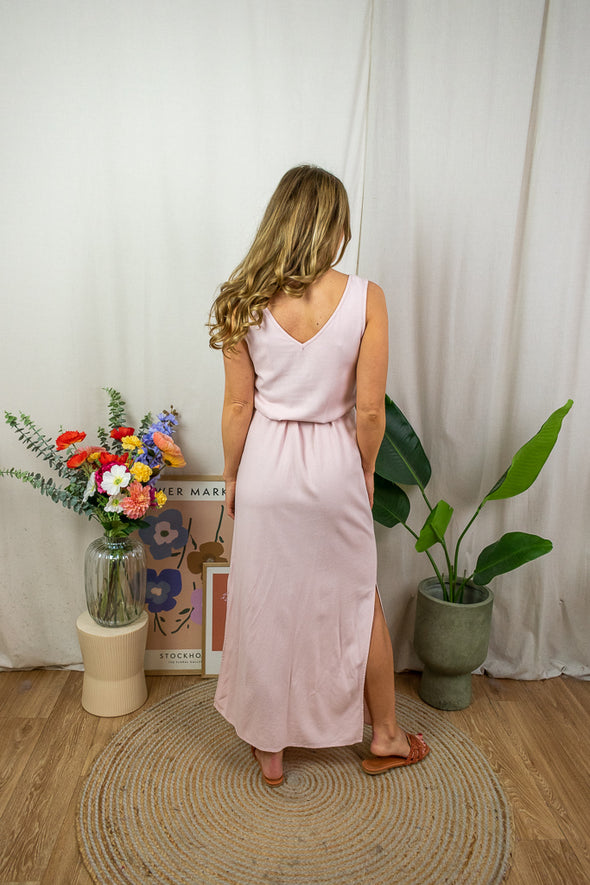 Say Maxi Dress - Baby Pink