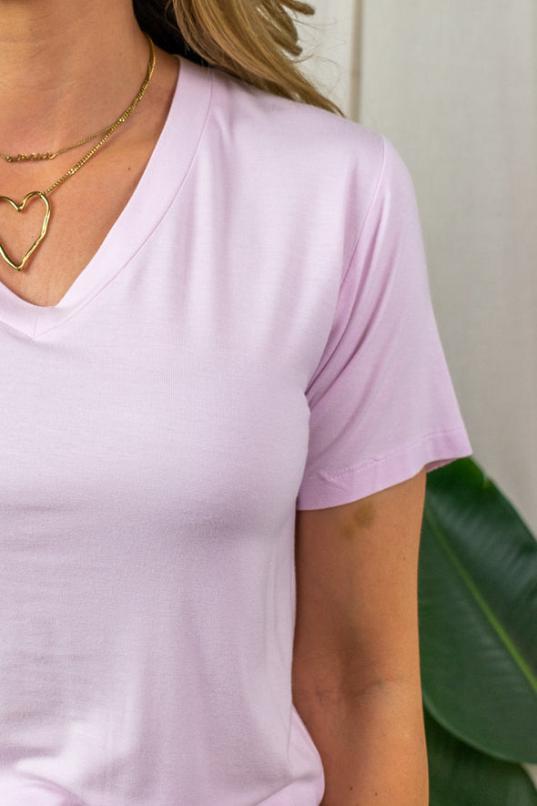 Frida T-Shirt - Lilac