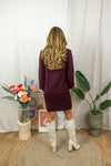 Rue Dress - Wine