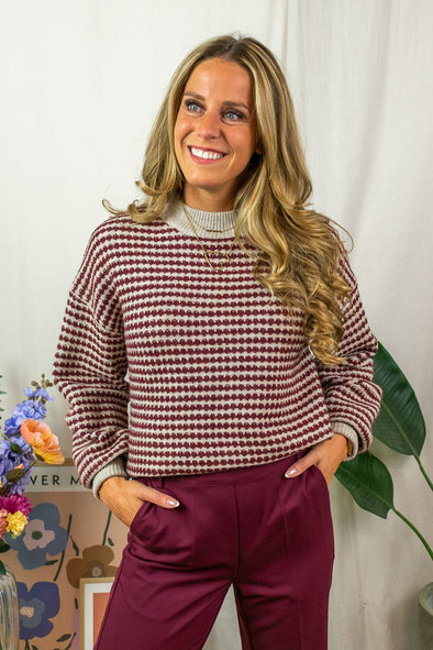 Ellery Pullover - Bordeaux