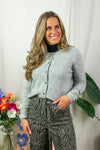 Chloe Cardigan - Light Grey
