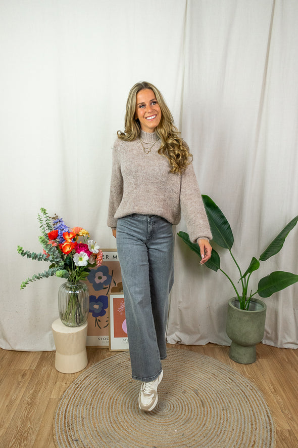 Zoey Knit - Dark Beige