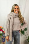 Zoey Scarf - Dark Beige
